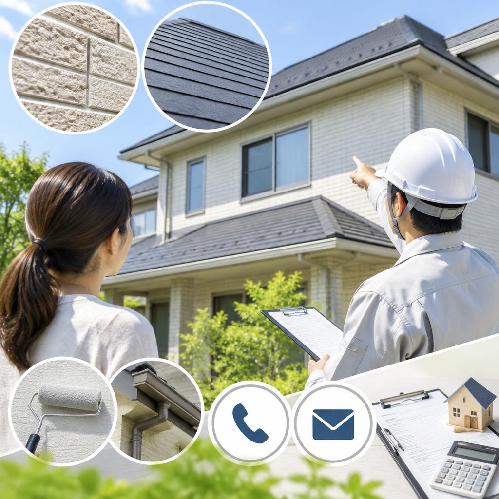 塗料選びに迷ったら、まずは無料相談。住まいに合う方法を一緒に考えます