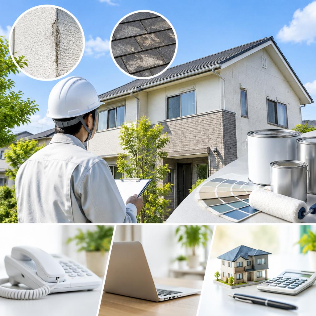 塗料選びに迷ったら、まずは無料相談。住まいに合う方法を一緒に考えます